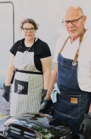 Das Grillteam Hanne und Hardy